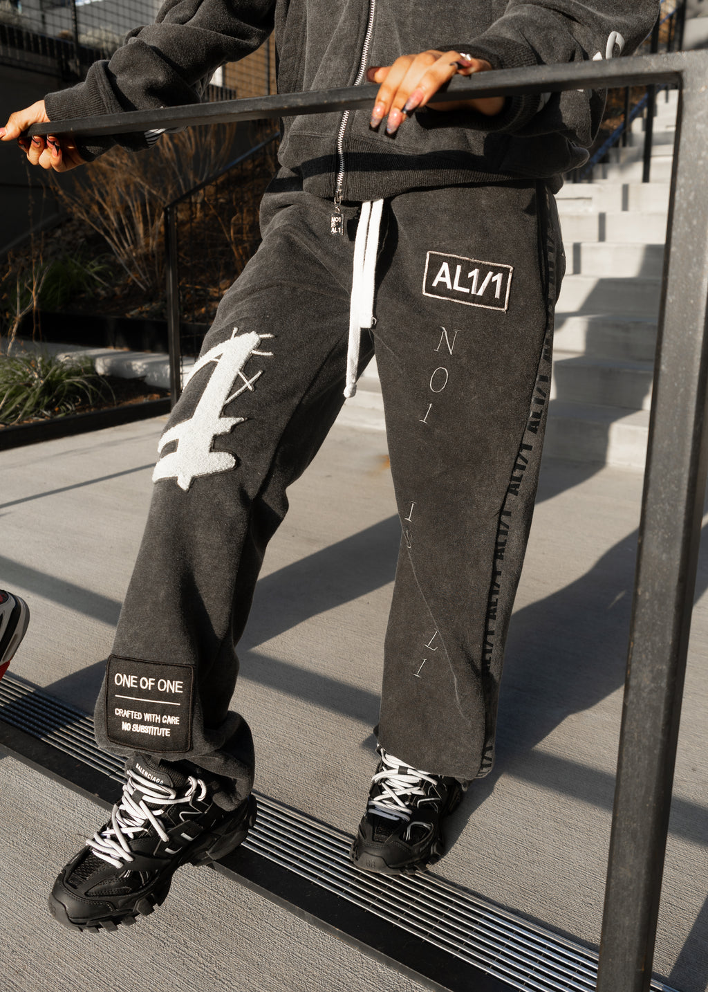 The One Survivor Set- Washed Grey