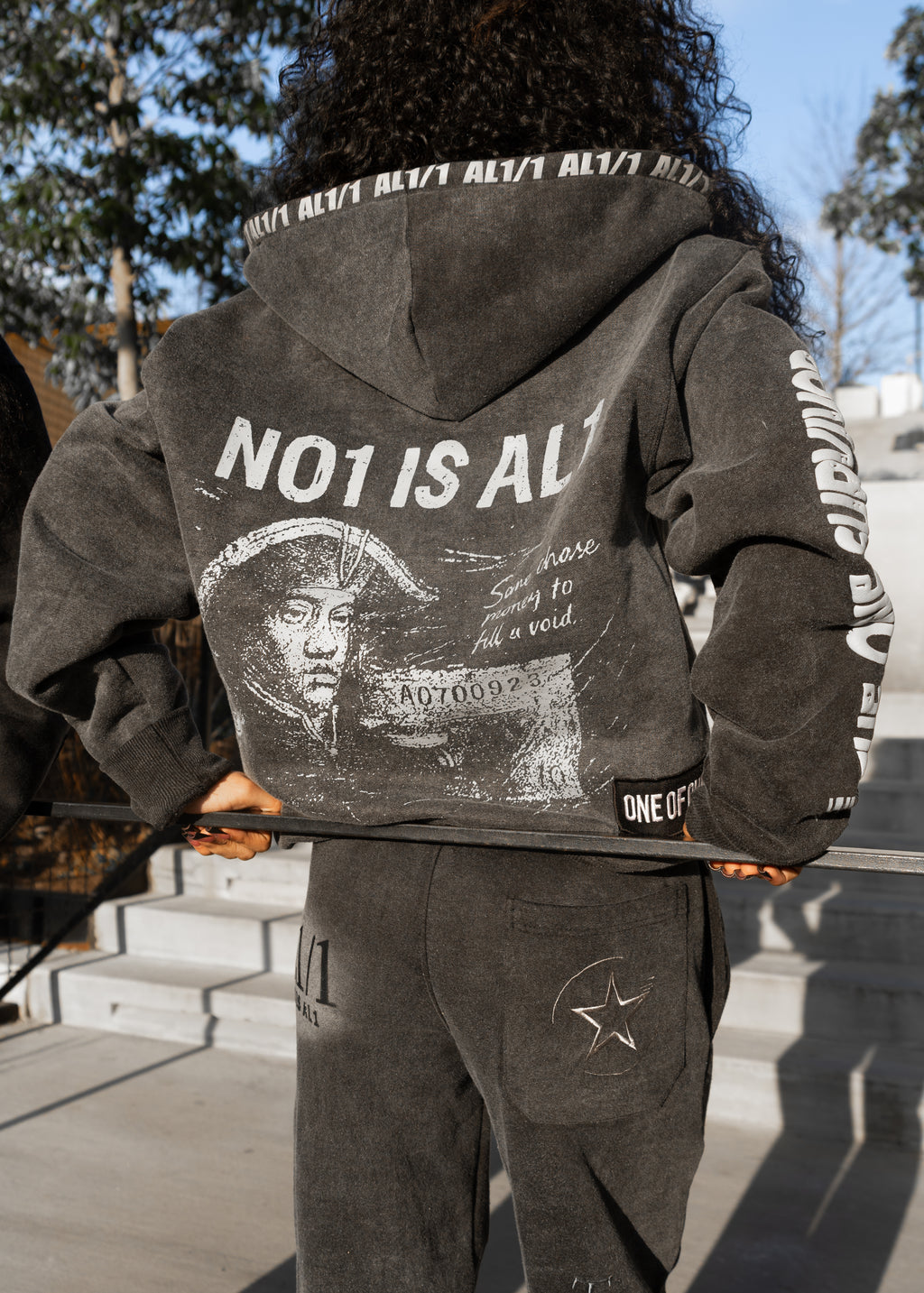 The One Survivor Set- Washed Grey